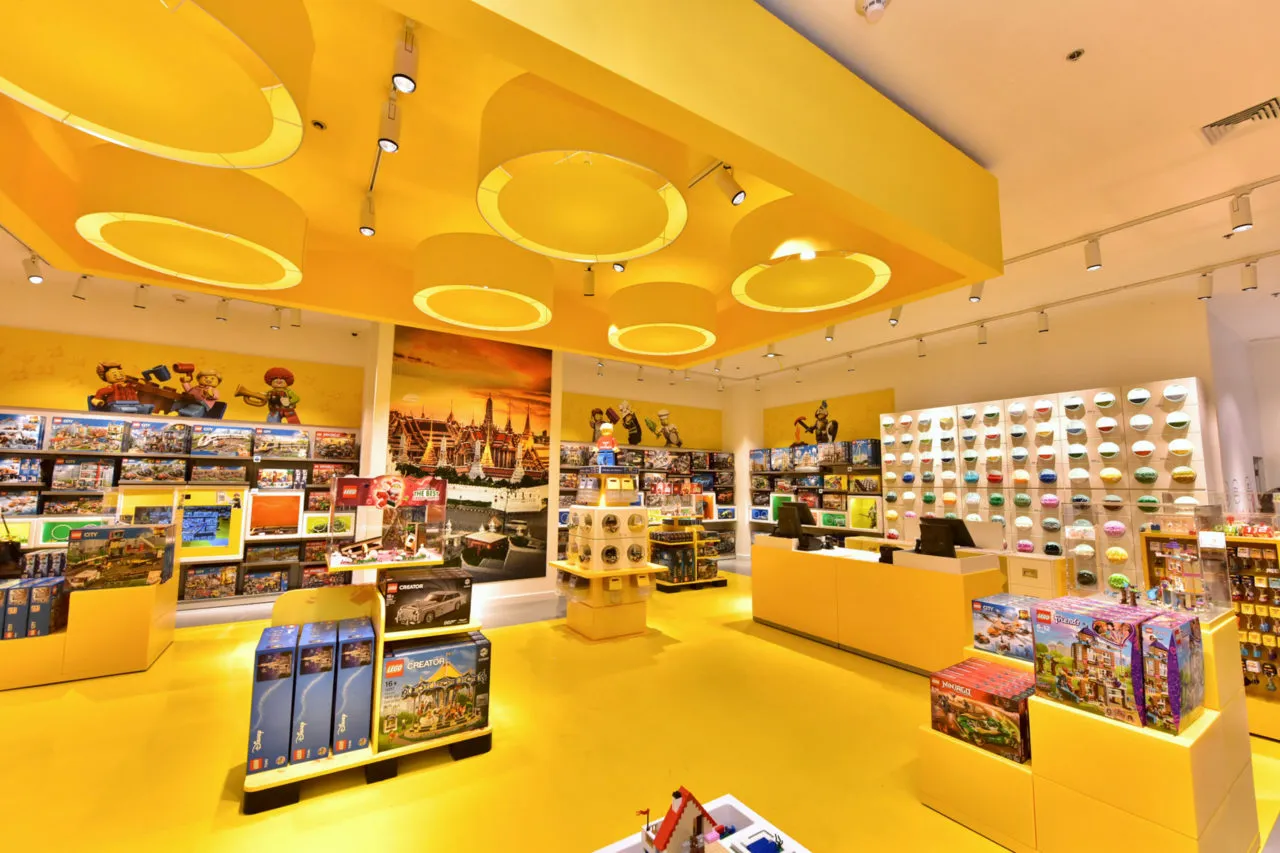 Cửa hàng LEGO ở Siam Paragon, Thái Lan, nguồn ảnh: retailnews.asia